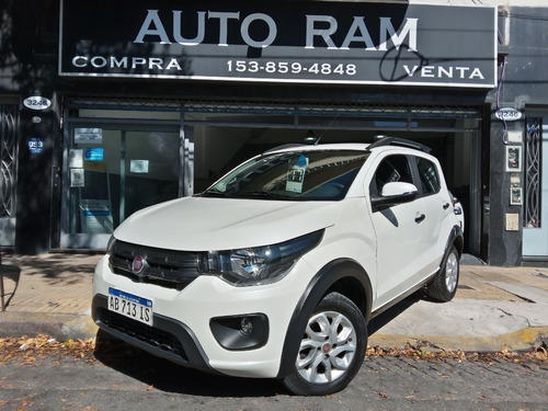Fiat Mobi 1.0 Way Blanco 2017 Financio Permuto