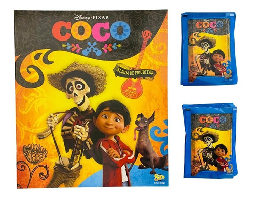 1 Álbum + 50 Sobres De Figuritas Coco - Promo