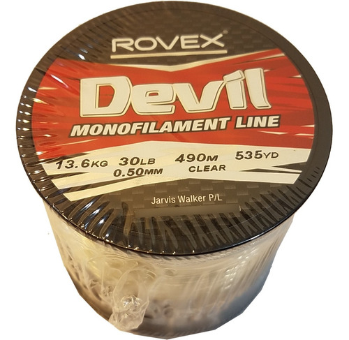 Nylon Tanza Rovex Devil 0,50mm 13,6kgs 490mts Incoloro