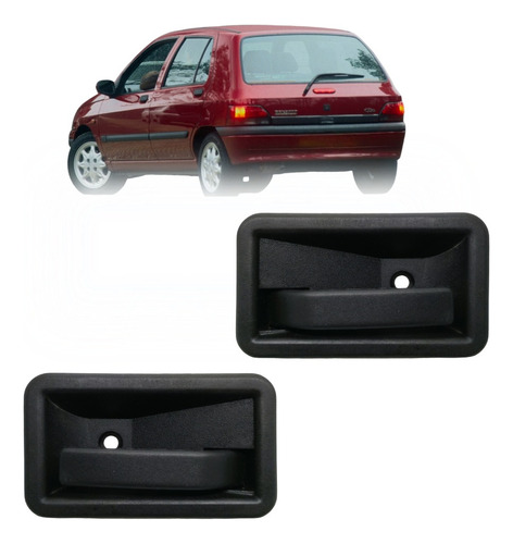 Juego 2 Manijas Interior P/ Renault Clio 1994/1999 C