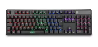 Teclado Gamer Mecânico Cybertronic Switch Content Blue Dazz