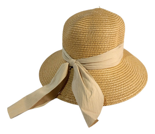 Sombrero Ala Ancha Para Mujer Protección Solar Verano Casual