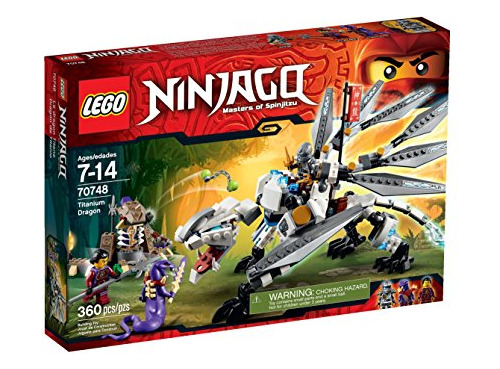 Juguete Lego Ninjago Titanium Dragon Descontinuado Por El F