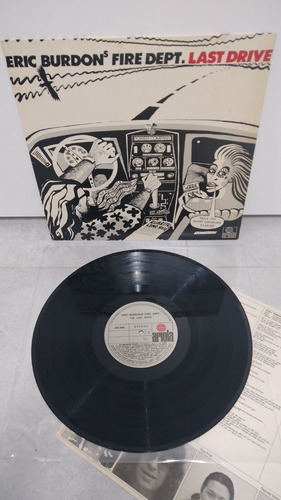 Lp Eric Burdon Fire Dept. - Last Drive (excelente) The Doors (Usado)