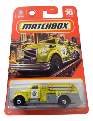 Camion Bombero Mbx Fire Dasher - Hot Wheels