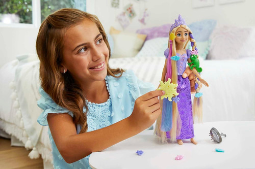 Mattel Disney Princess Rapunzel - Muñeca De Moda Con Pelo La