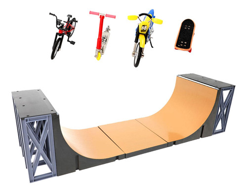 5 Uds Diapasón Rampas De Skate Monopatín Parque Diapasón
