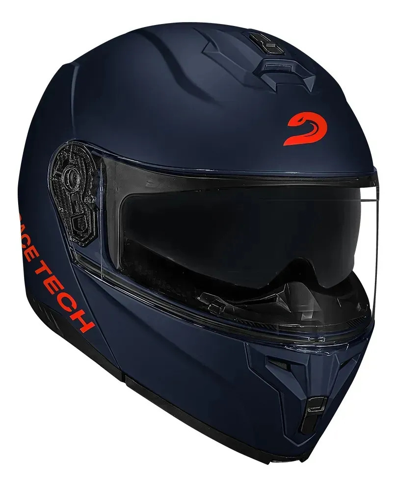 Capacete Signal Monocolor Race Tech Azul Monocolor Fosco Tam 60