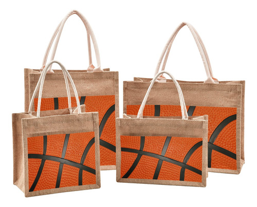 Alaza Bolsa Deportiva Baloncesto Yute Naranja Para Mujer Asa