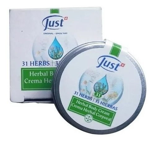 Just Crema Herbal 31 - Tensiones Y Dolores De Cabeza C