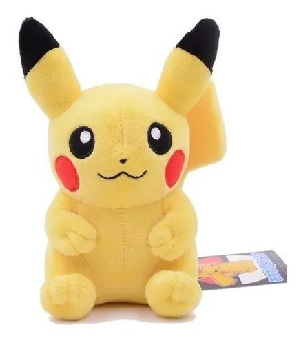 Pikachu Peluche Pokemon Original 20cm Súper Suave