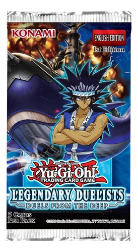 Yugioh Booster X 5 Cartas - Legendary Duelist: Duel From The