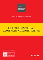 Comprar Livro Licitação Pública E Contrato Administrativo - 07edu002F24, De Niebuhr, Joel De Menezes. Coleção Fórum, Vol. 1. Editorial Fórum, Capa Mole, Edição None Em Português, 2024