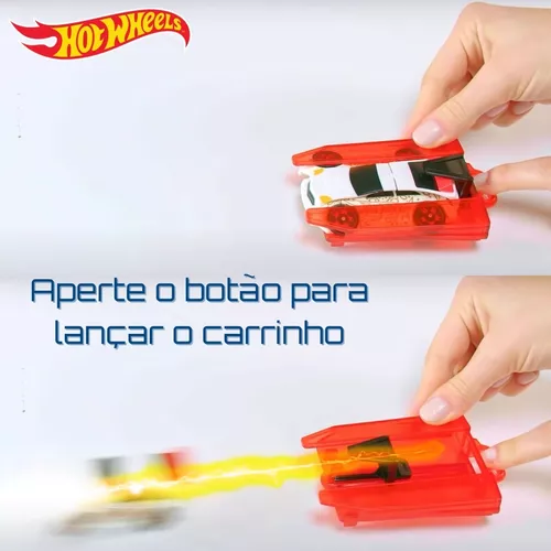 LANÇADOR EXTREME CARRINHO BRANCO - HOT WHEELS - FUN F0062-7