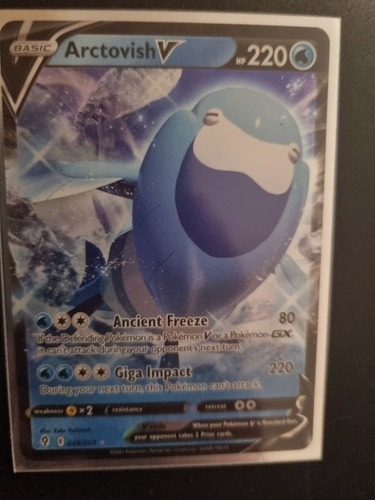 Arctovish V Carta Pokémon Original + Regalos