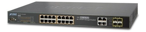 Switch Administrable 16 Puertos 10/100/1000mbps 802.3at Poe