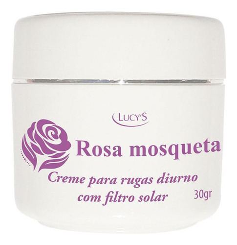 Creme Rugas Diurno Rosa Mosqueta Com Filtro Solar Lucy's