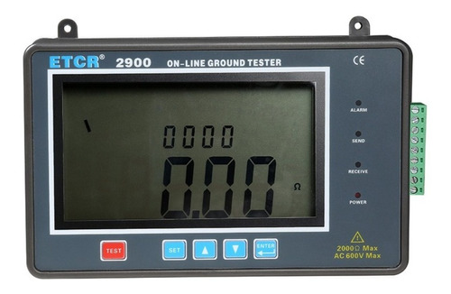 Telurimetro Probador De Resistencia A Tierra Etcr 2900 Lcd