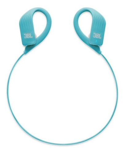 Fone de ouvido neckband gamer sem fio JBL Endurance Sprint JBLENDURSPRINT azul-turquesa