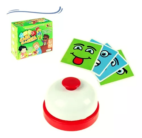 Jogo Cara Careta Temporizador Cubo E Cartas Jogo Educativo