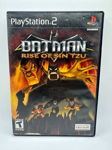 Batman Rise Of Sin Tzu - Ps2 (Reacondicionado)