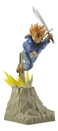 Figura Muñeco Trunks Ssj Con Espada Dragon Ball Z Importado