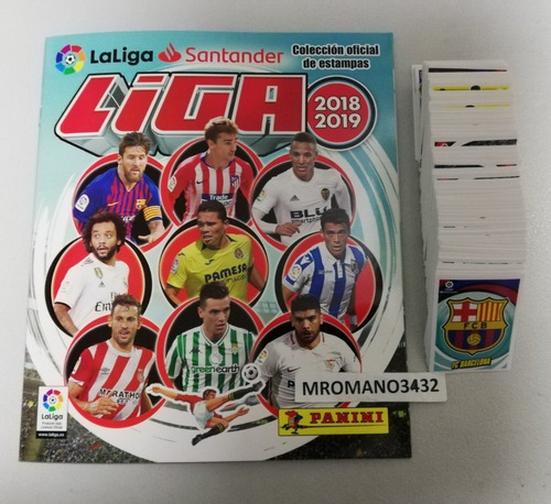 La Liga Española 2018-2019 Pegar Láminas, Álbumes Cromos vmarchese.com