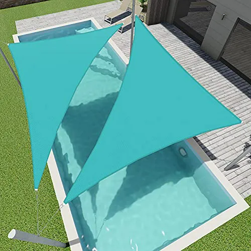 Toldo Triangular De Tela Resistente Para Patio O Cochera, Co