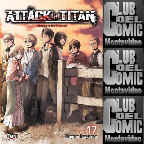 Attack On Titan Vol. 17 - Shingeki No Kyojin - Ovni Press