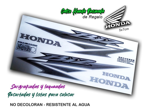 Calcos Honda Biz C 105 - Calidad