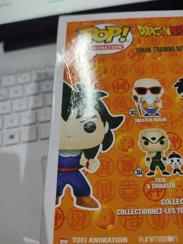 Funko Pop! Gohan (training Outfit) 383 Detalles En Caja A (Usado)