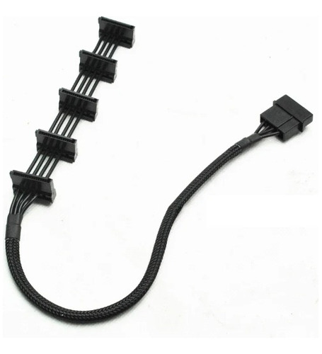 Cable Molex Hembra A Sata Poder X5