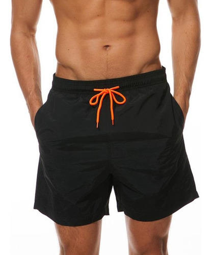 Calções Masculinos Roupa De Banho Corrida Surfe S Plus Size