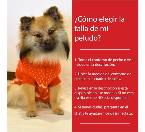 Imagen 2 de 3 de Saco Sweater Buzo Para Perro O Gato Cuadros Rojo Navidad
