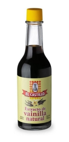 Esencia Extracto Vainilla Natural El Castillo 100ml 5onzas