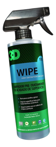 3d Wipe Preparador De Superficies Para Selladores 500ml