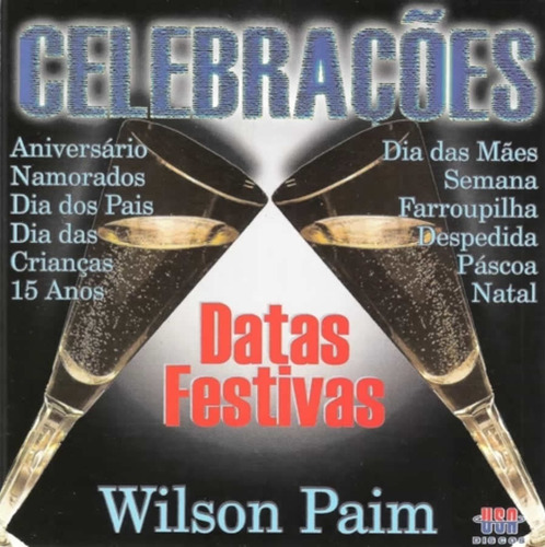 Cd - Wilson Paim - Celebrações