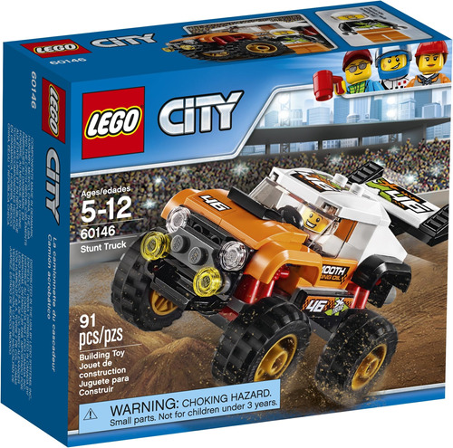 Set Juguete De Construcción Lego City Stunt Truck 60146