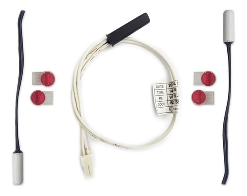 Imagen 6 de 8 de Kit Sensores 2,7k Termofusible Heladera Whirlpool Wrw51x1