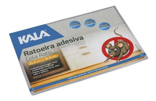 Ratoeira Adesiva Cola Rato - Kala