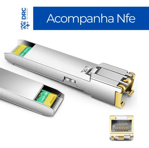 Gbic Sfp Rj45 1000base-t 1gb Compatível Cisco Glc-te Giga