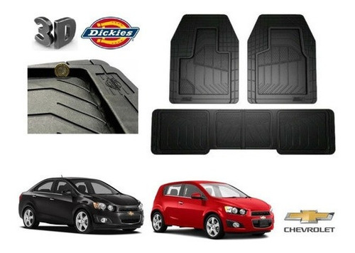 Tapetes Bandeja 3d Chevrolet Sonic 2013 Dickies