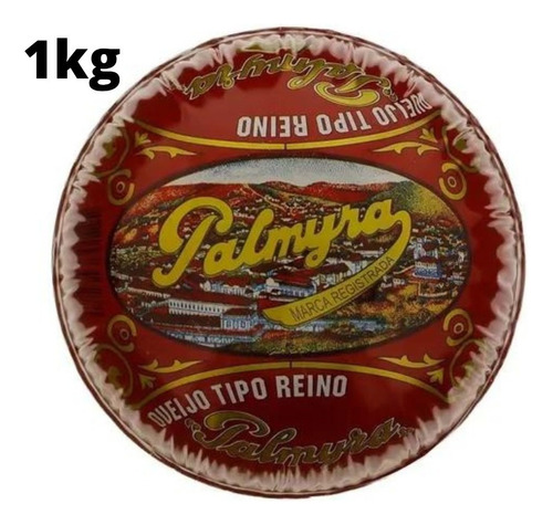 Palmyra queijo reino lata antiga 1kg