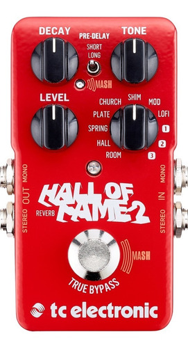 Pedal Hall Of Fame 2 Reverb T.c. Guitarra 