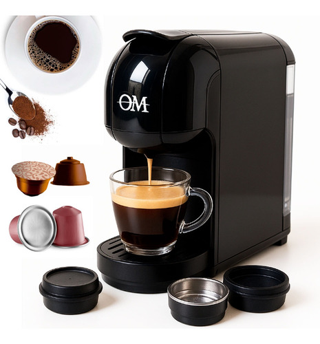 Cafetera Espresso 3 En 1 Para Café Molido Y Multicápsula