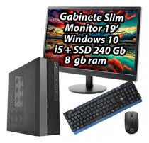 Comprar Cpu Mini Monitor 19 Intel Core I5 3ªger 8 Gb Ssd 240gb Win10
