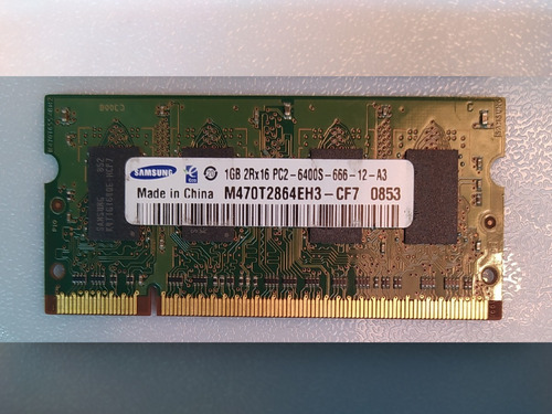 Memoria Ram 1gb Samsung M470t5663eh3-cf7 800mhz. (Usado)