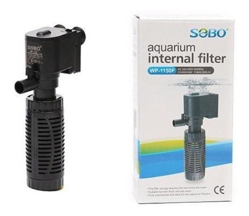 Filtro O Cabeza De Poder Acuario Sumergible  Hasta 500 L/h 