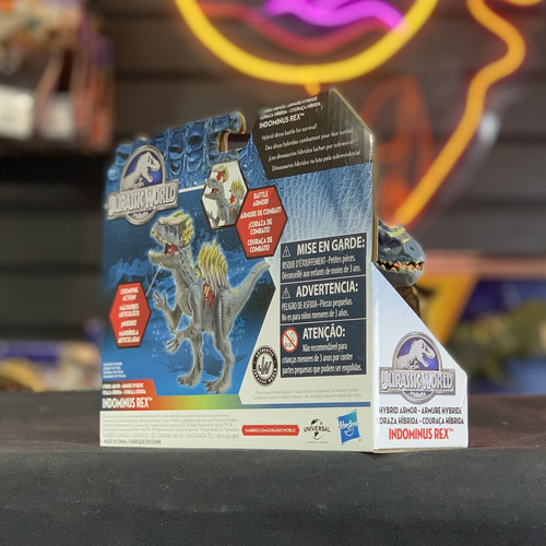 Jurassic World Indominus Rex Dino Hybrid Hasbro 2016 (Usado)