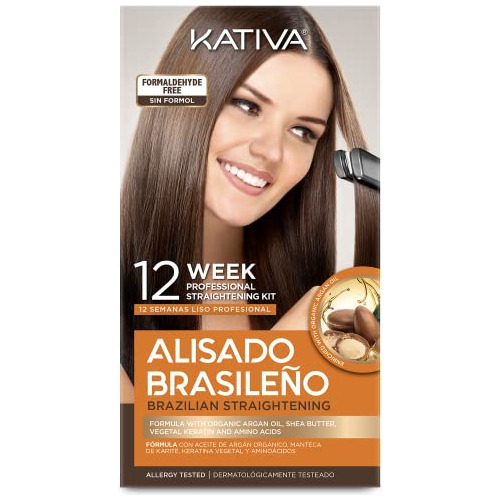 Kit De Enderezo Brazilico Kativa, 12 Semanas De Uso Gtcqt